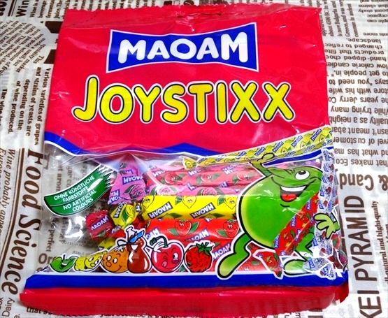 Haribo Maoam Joystixx マオアム チューイング ロング ソフトキャンディー